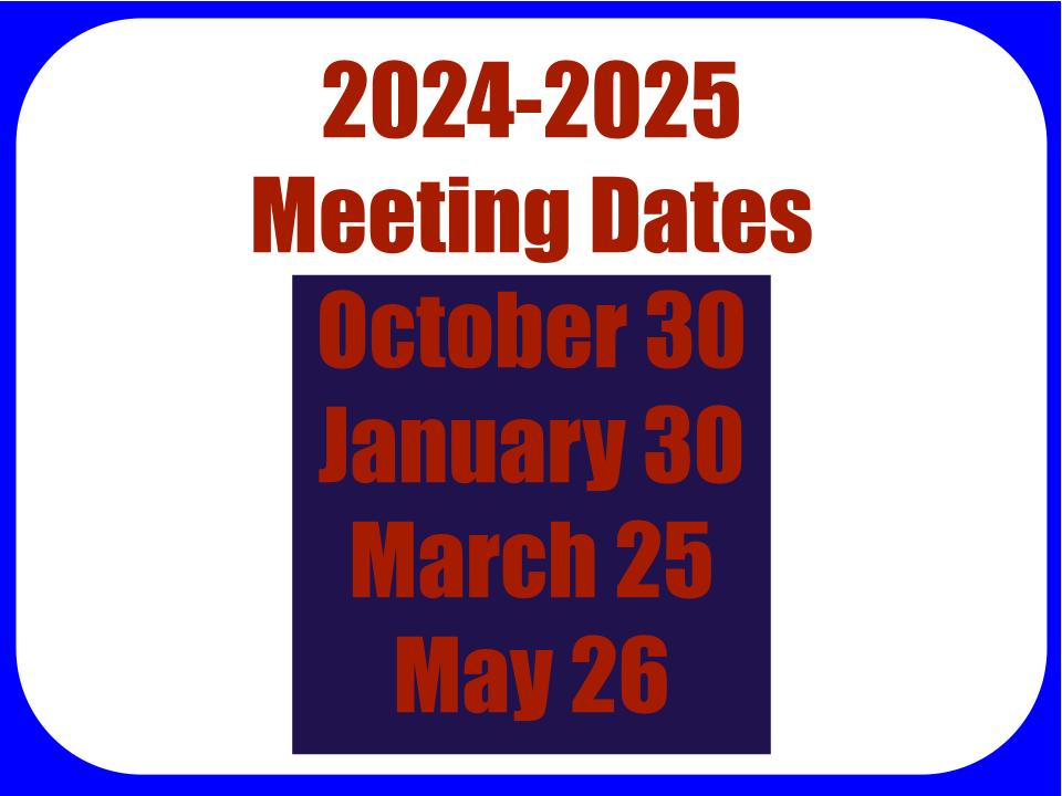 meeting dates